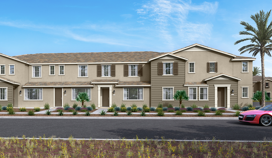 exterior rendering of Residence 2 at Birch Bend
