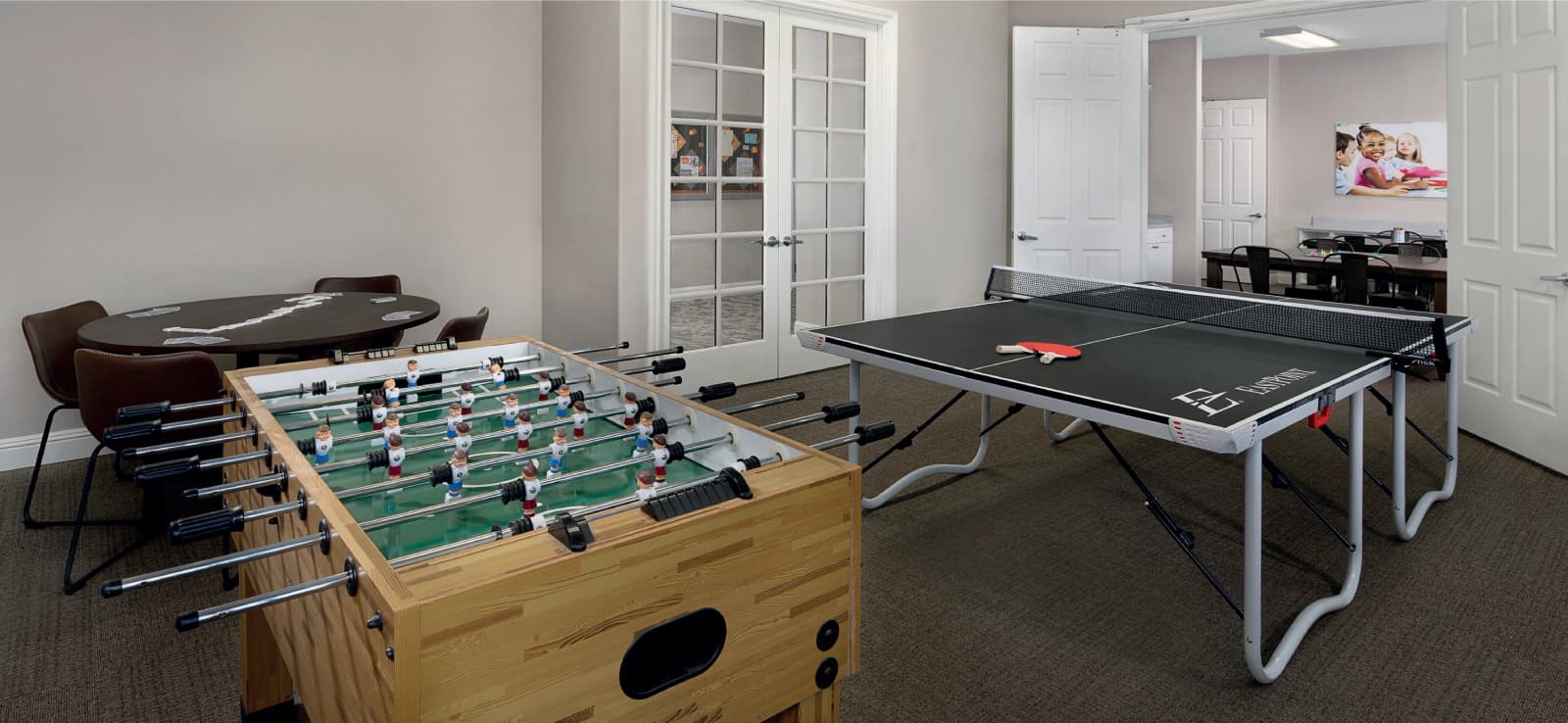 Game Room at The Parkhouse in Shady Trails